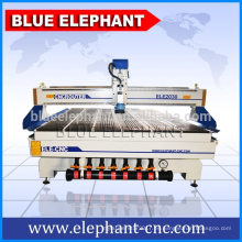 6.5 * 9.8 pies 2000 * 3000mm Área de Trabajo Venta Caliente Muebles de Madera CNC Router